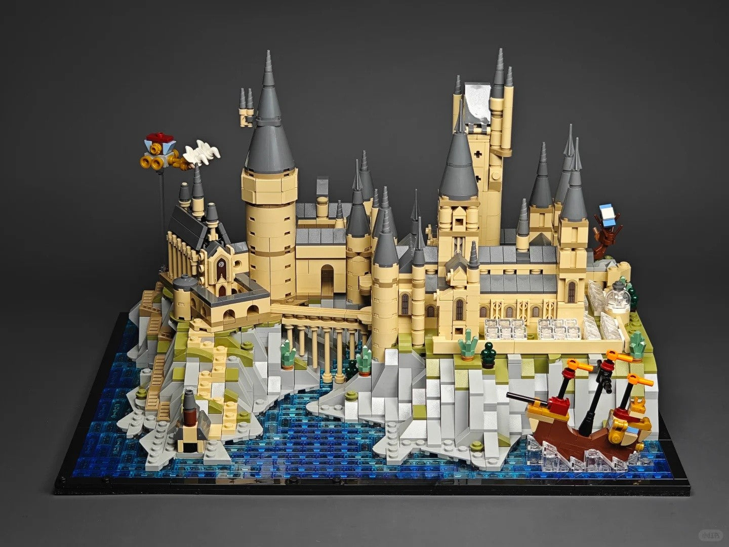 NOVO Kit de Montagem de Castelo MOC para Adultos - Conjunto de Arquitetura com Tema de Filme, Presente Colecionável para Adolescentes