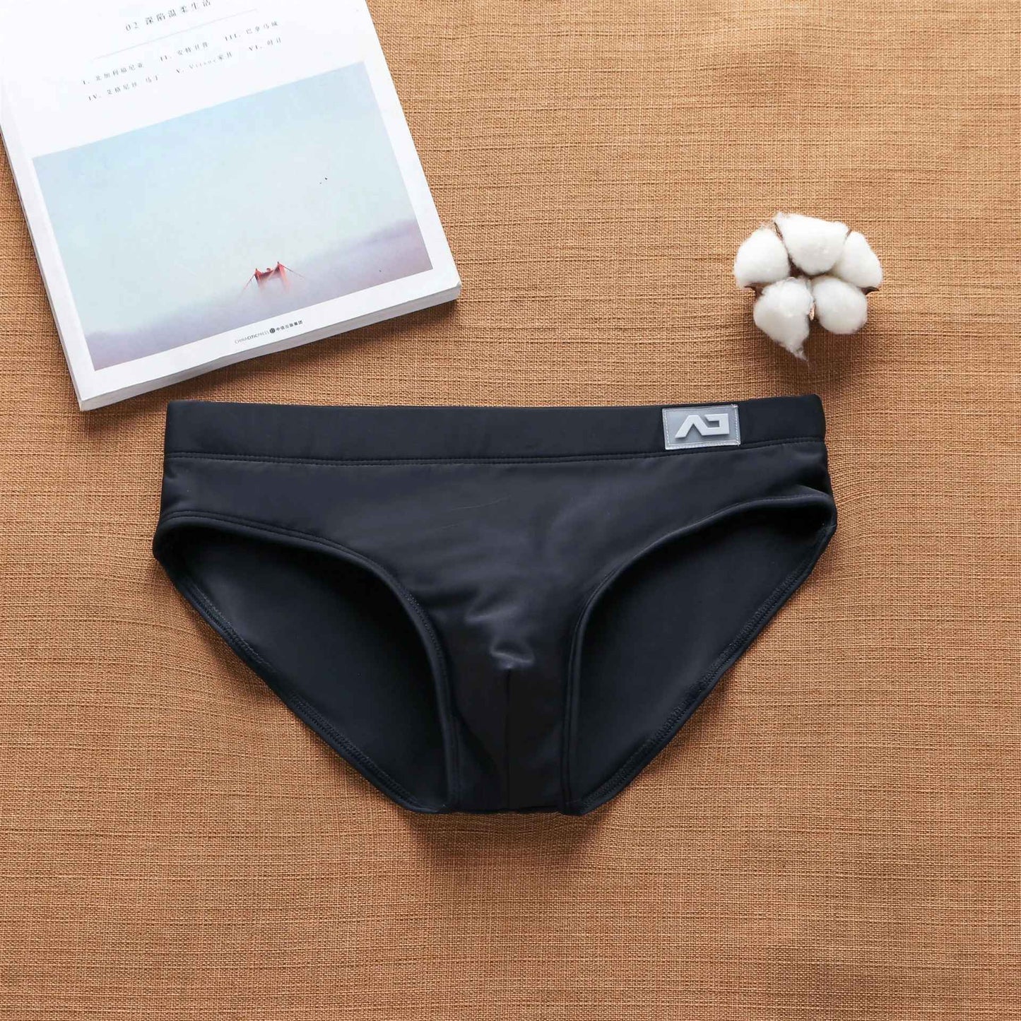 Addicted men's elastic comfortable swimming trunks summer beach swim trunks Men Underwear Cotton Gay Underwear Men Boxer Shorts