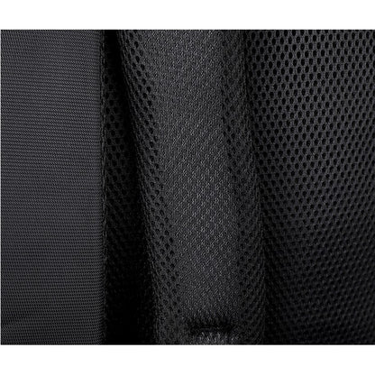 Men's large-capacity backpack, fashionable laptop bag, suitable for travel and business, equipped with secure zipper closure and