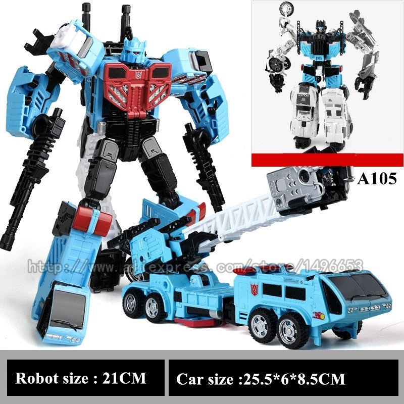 NOVO Chegou G1 KO Brinquedos de Transformação 5 EM 1 Boneco de Ação Clássico Dinossauro Robô Modelo Presente para Crianças