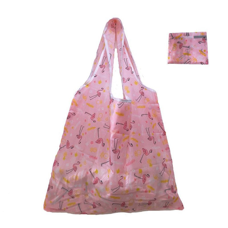 Reusable Shopping Large Bag Foldable Eco Tote With Pouch For Grocery Gym Office Supplies Beach Gear School Toys Storage Bags