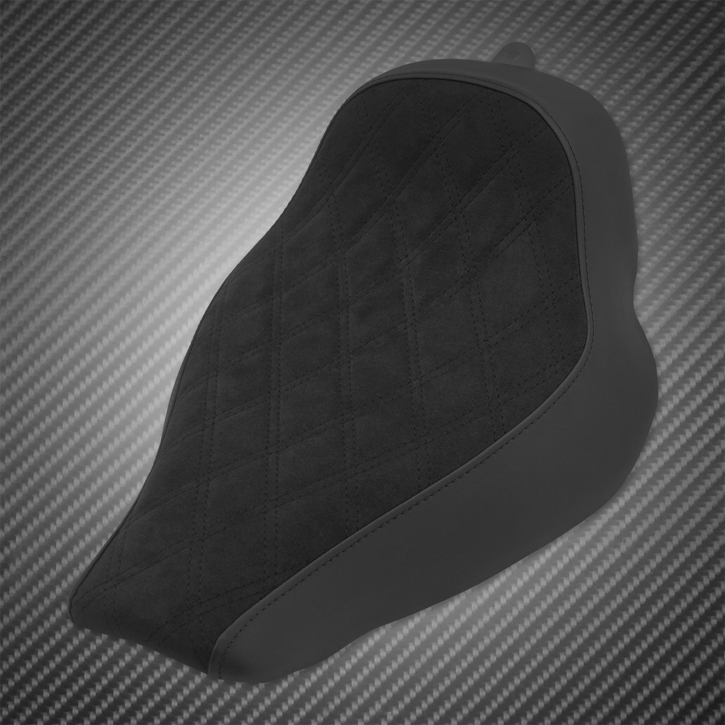 Banco Dianteiro Individual para Motocicleta com Almofada de Diamante Perfil Baixo para Harley Softail Fatboy Breakout FXBRS FXBR FLSTF 2018-2024