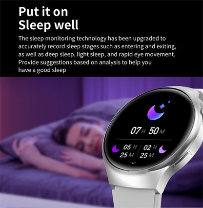 Smartwatch Masculino GT4 Pro 2026: Monitor de Saúde, à Prova D'água, Chamada BT, Tela AMOLED 360*360, Rastreamento GPS, Bússola, Novo Modelo Militar