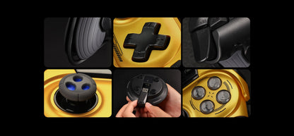 EasySMX Dune 8K Wireless Gamepad Controller, TMR Joysticks, LCD Screen, Hall Effect Triggers for PC/Steam/Switch/Phone
