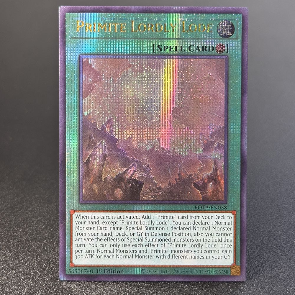 YU-GI-OH! Cartas TCG de Proxy Holográfico-QCScR para Jogo Coleção de Brinquedo Primite Lordly Lode Heart of the Blue-Eyes Imsety, Glory of Horus