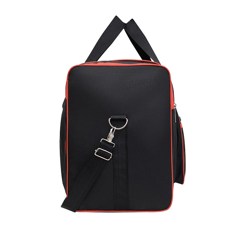 Men's Large Capacity Luggage Bag - Multi Pocket Travel Bag with Zipper Closure, Foldable Design, Ideal for Vacation and Sports E