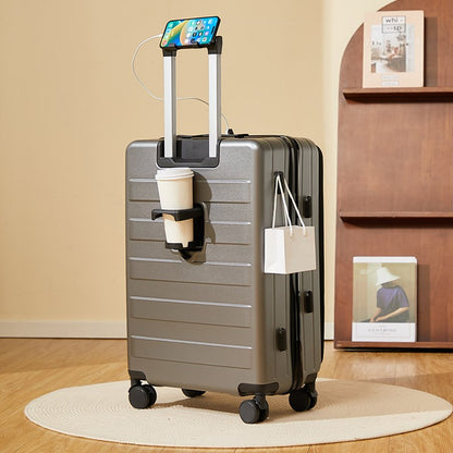 20/24 inch Luggage With Universal Wheels Combination Lock Suitcase Large Capacity Travel Bag