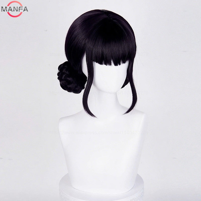 Current fashion trend music singer team role-playing wig Heat Resistant Synthetic Hair Anime Wigs +Wig Cap