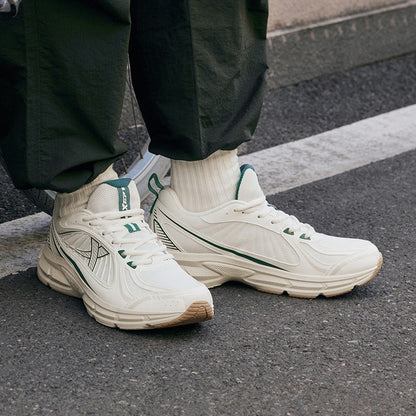 Xtep Juechen 6.0 Vintage Running Shoes Male 2025 Spring Shock Absorption Sports Shoes Street Daily Leisure Sneakers 875119110027