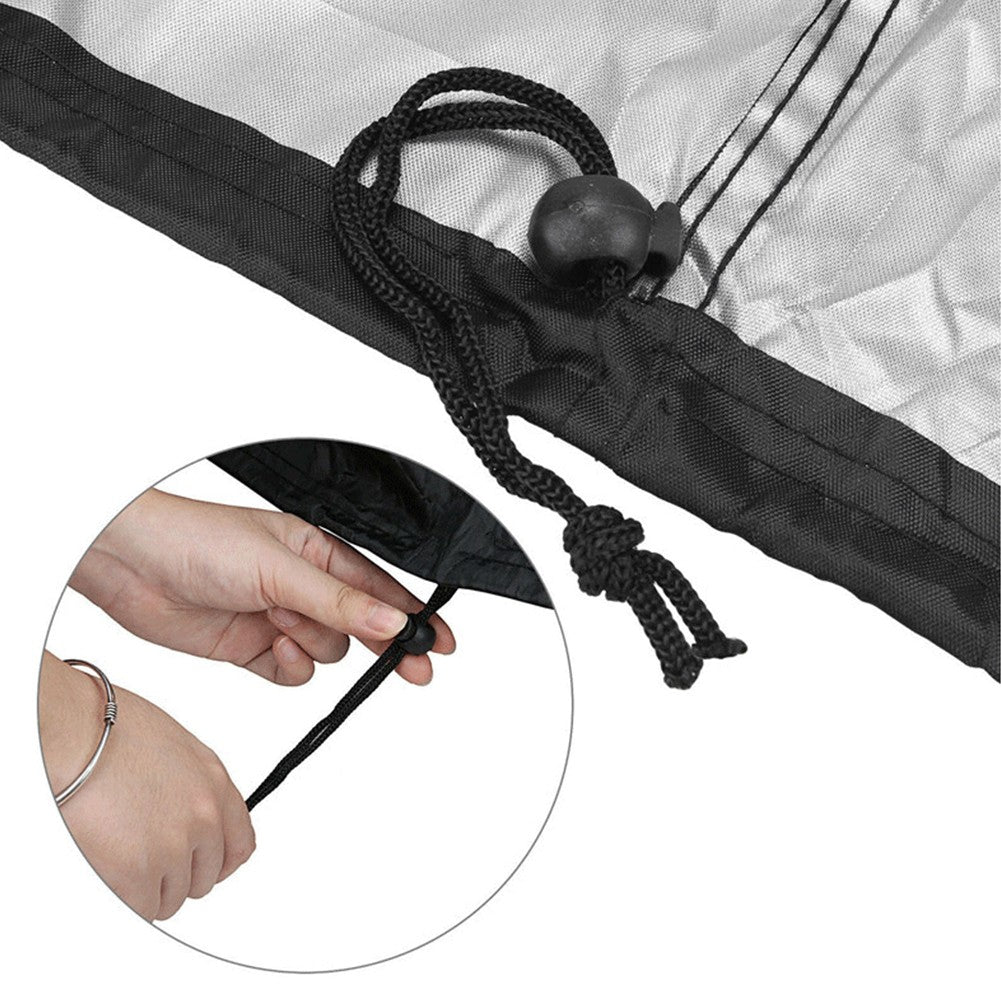 Outdoor Barbecue Gas Grill Cover Waterproof UV Protection Grill Cover Fade Resistant for Weber Holland Jenn-Air Brinkmann Grill