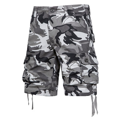 Loose camouflage beach five pants men's summer cotton thin section in the pants summer work casual shorts