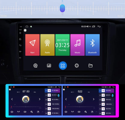 Idoing 9"Car Android Radio Vedio GPS Player For Subaru WRX 2016-2021 GPS Navigation Carplay Auto Head Unit Plug And Play No 2Din