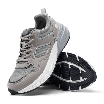 Tênis de Corrida Masculino FitVille Mais Novo 4E de Largura com Suporte de Arco para Pés Chatose Alívio da Dor no Calcanhar Fascite Plantar