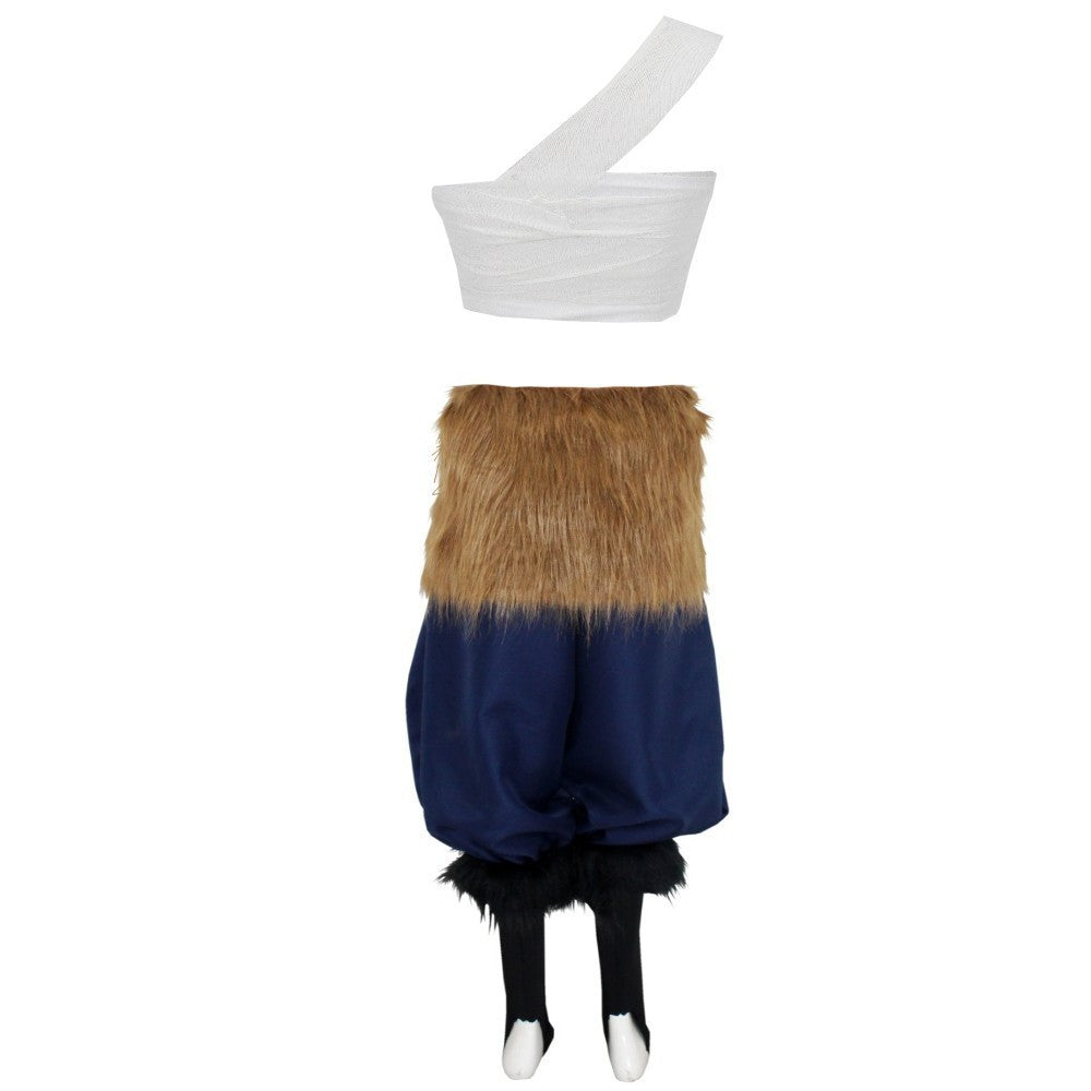 Factory Direct  Cosplay Costume - Inosuke Hashibira Outfit for Halloween (Ready to Ship)