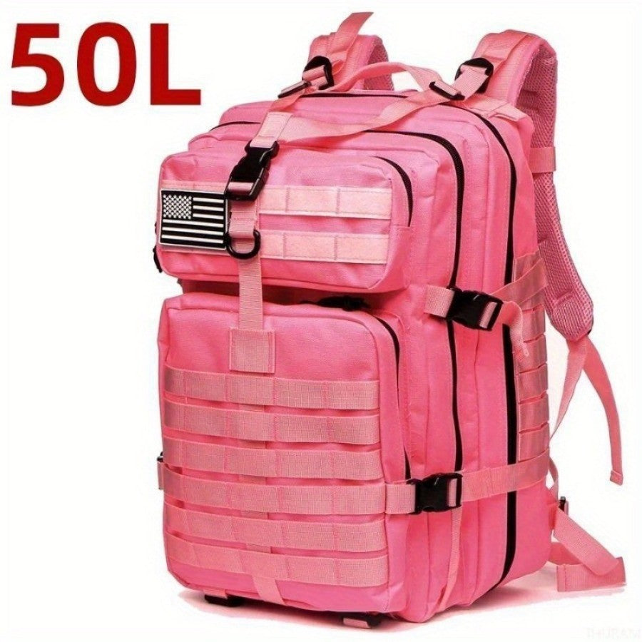 Mochila Tática Elite 50L/30L | Mochila de Trabalho e Militar 3X Mais Forte | Resistente e de Alta Durabilidade | Mochila de Sobrevivência MOLLE de 3 Dias