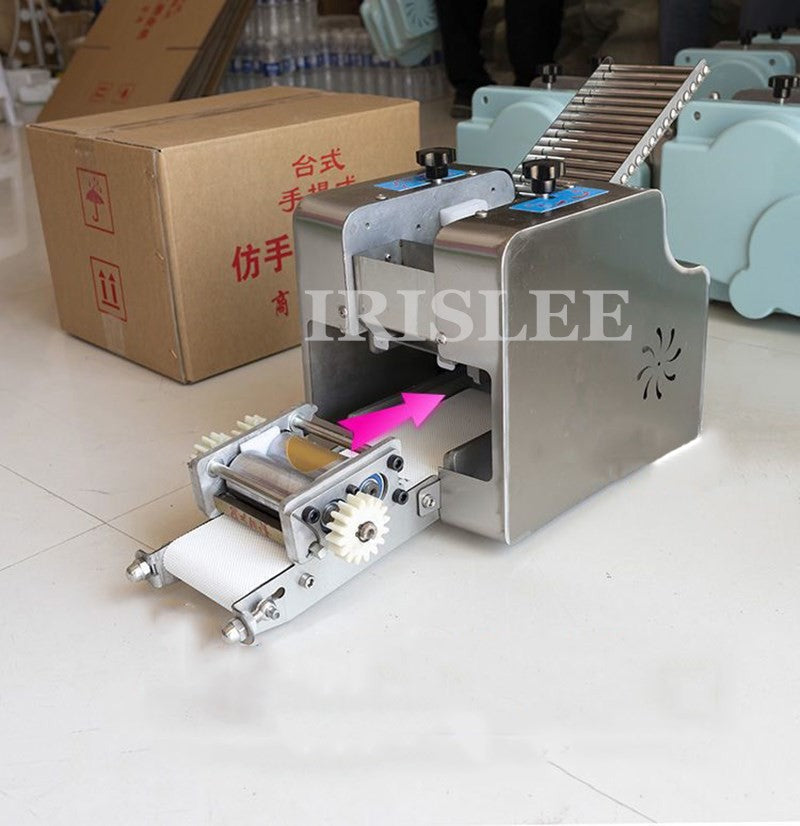 Máquina Elétrica para Fazer Massa de Dumpling Roti Wonton, sem Desperdício, Eletrodoméstico de Cozinha para Uso Doméstico