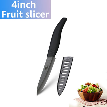 Ceramic Knives Set for Kitchen 3 4 5 6inch Chef Knife Anti-slip Handle Rustproof Blade Fruit Vegetable Slicer Paring Cook Cutter