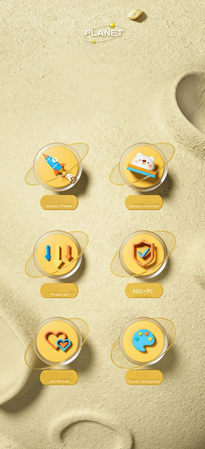 Kids press toy car baby pullback inertia star car baby puzzle boys girls kindergarten gifts