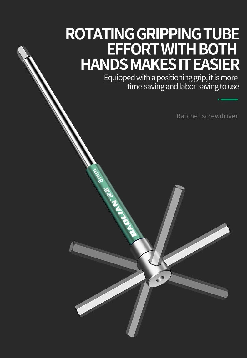 Chave de fenda Torx T/L 2.5/3/4/5/6/8/10mm Chave Allen Tipo T Cromada Chave Inglesa em Forma de T Ferramenta Manual Chave de Boca Tipo T Estendida