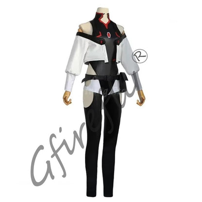 Lucy Cyberpunk Cosplay Anime Cyberpunk: Edgerunners Lucy Cosplay Costume Sexy Role Play Lucy Uniform Wig Halloween Party Suits