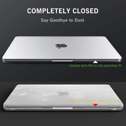 For MacBook Pro 14 inch Case 2024-2021 M4 M3 M2 M1 Pro/Max Matte Cover Protective Hard Shell Case Laptop&Keyboard Cover