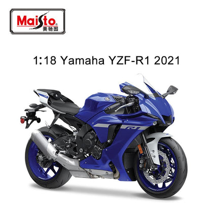Novidade em Estoque Maisto 1:18 Yamaha MT-07 2018 Yamaha MT-10 Liga Miniatura Diecast Modelo Série Motocicleta Yamaha Presente Brinquedos Personalizados