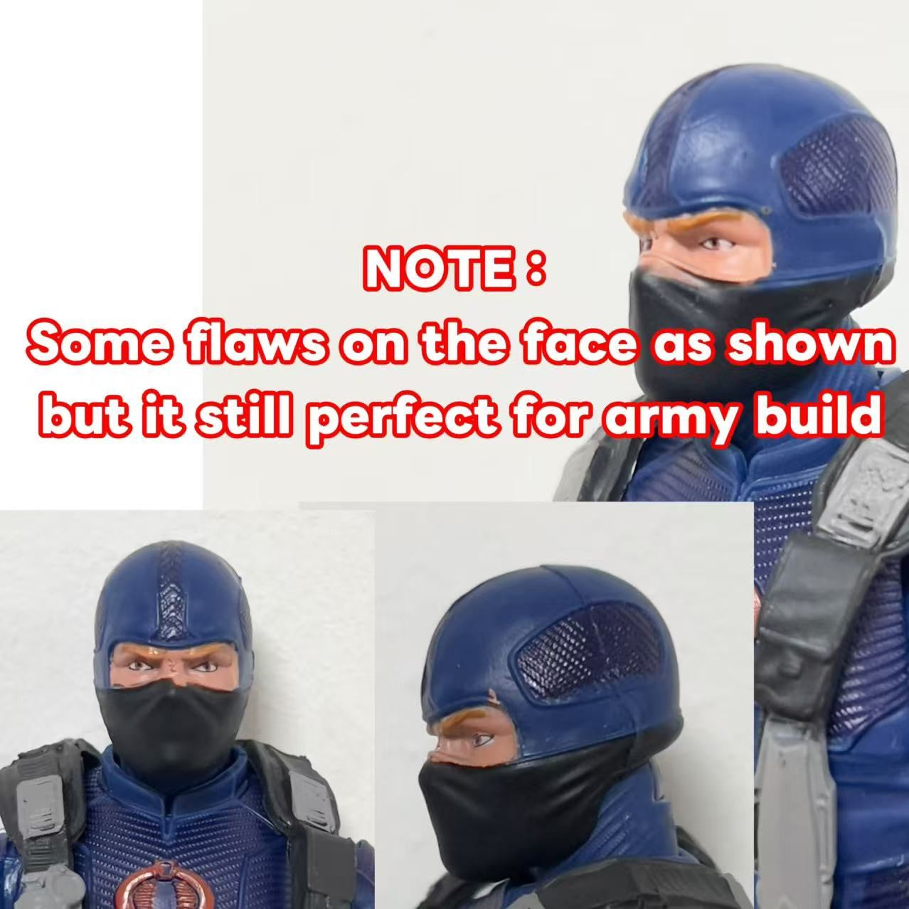 6 Inch G.I. Joe GI Joe Classified Series Retro Snake Eyes Cardback Cobra Trooper Enermy Action Figure Model Toy Gift