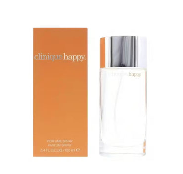 Happy By Clinique Apple, Lily Of The Valley, Freesia, Magnolia, Lily, Mimosa Women Eau De Parfum Spray 3.4 Oz