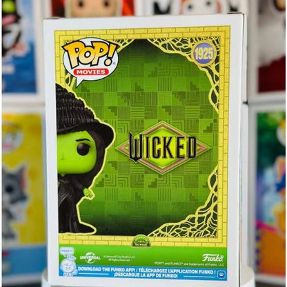 Funko Pop Oficial Original Tv Wicked Elphaba Boneco de Ação Modelo 1925 Bonecos de Escultura de Vinil Coleção de Edição Limitada Presente para Fãs