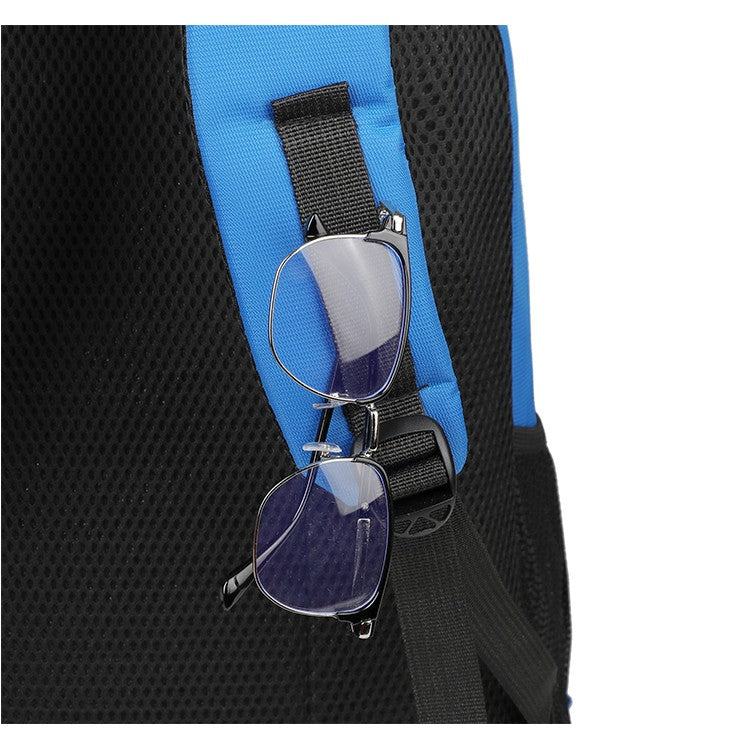 Men's and women's backpacks, large capacity, adjustable shoulder straps, multiple compartments, suitable for school, travel, and