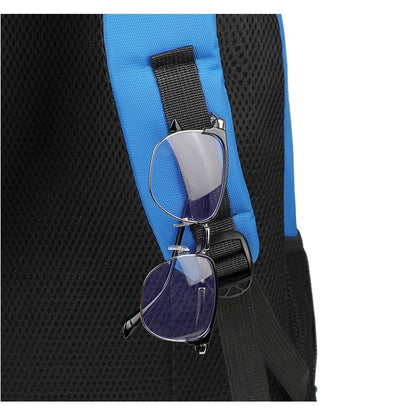 Men's and women's backpacks, large capacity, adjustable shoulder straps, multiple compartments, suitable for school, travel, and