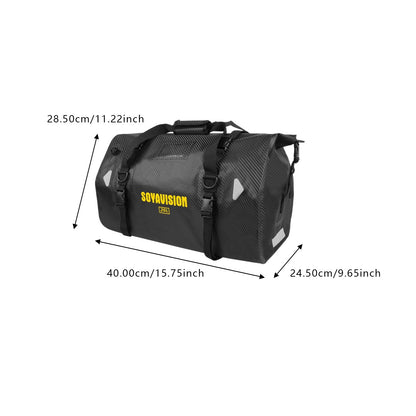 Universal Motorcycle Waterproof Tail Bags Back Seat Bags Cycling Camping Travel Bag Motorbike Scooter Sport Luggage Pack 66L 40L