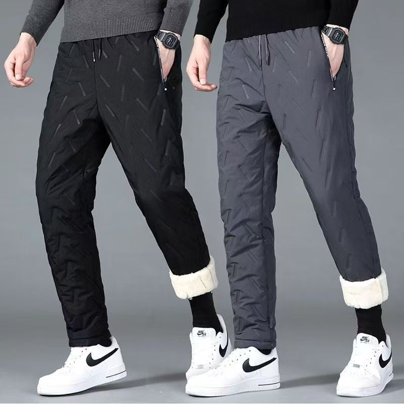 Animal Game Winter Plush Thick Fleece Waterproof Casual Pants Outdoor Windproof Warm Trousers Lambswool Thermal Sport Sweatpants