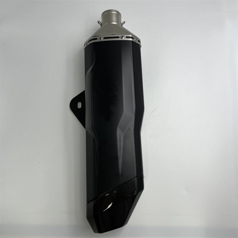 51mm Universal Motorcycle Exhaust Motocross Exhaust Muffler carbon Fiber End Cap For F750GS F850GS R1200GS