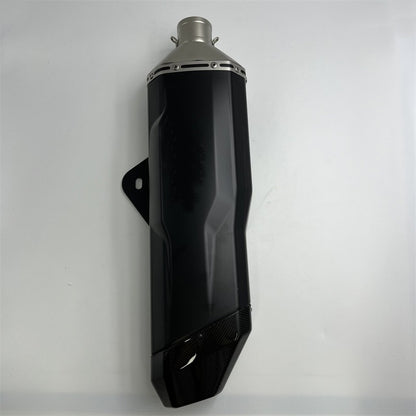 51mm Universal Motorcycle Exhaust Motocross Exhaust Muffler carbon Fiber End Cap For F750GS F850GS R1200GS