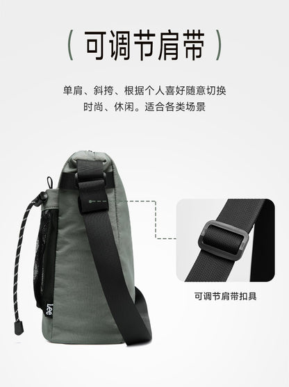 LEE Fashion Waterproof Large Crossbody Messenger Bags For Ladies Women Multifunctional Nylon Big Size Shoulder Schooll Bag