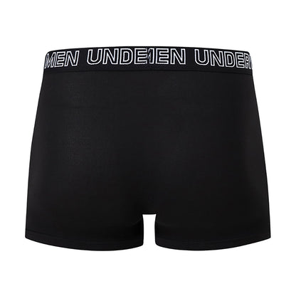 4/10 Piece Men's Black Fashionable Sexy Simple Underwear Boxer Shorts Plus Size Comfortable Versatile Casual Sports Beach Shorts