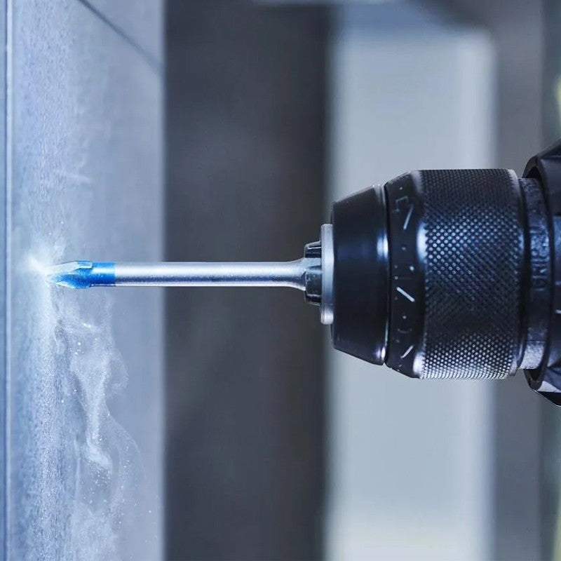 BOSCH EXPERT HEX-9 Broca de cerâmica dura, vida útil 10 vezes mais longa, alta dureza do material, broca de pedra 2608900590 2608900588
