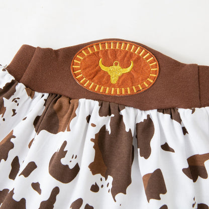 Cowboy Costume for Girls Purim Halloween Toddler Child Cowgirl Cosplay Vest Skirt Party Fancy Dress Carnival Birthday Clothes