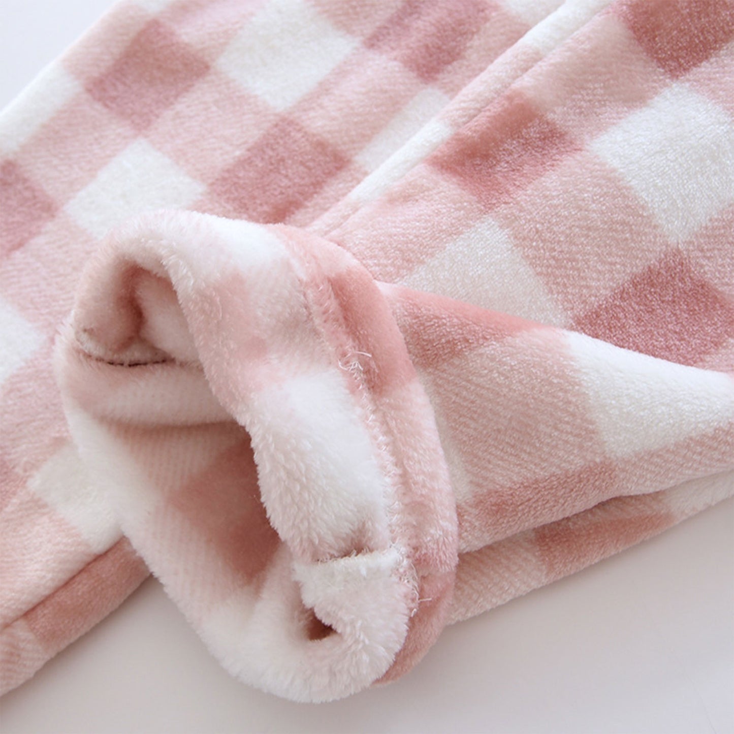 Women Pajama Pants Yoga Pants Elastic Waist Fuzzy Fleece Plaid Bottoms Soft Lounge Sleepwear With Pockets Plush Pajamas Pants