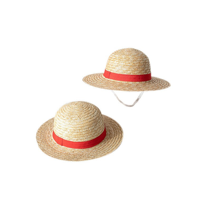 Monkey D Luffy Cosplay Costume for Men Adult Anime Outfit Halloween Party Red Vest Shorts Straw Hat Rope Set