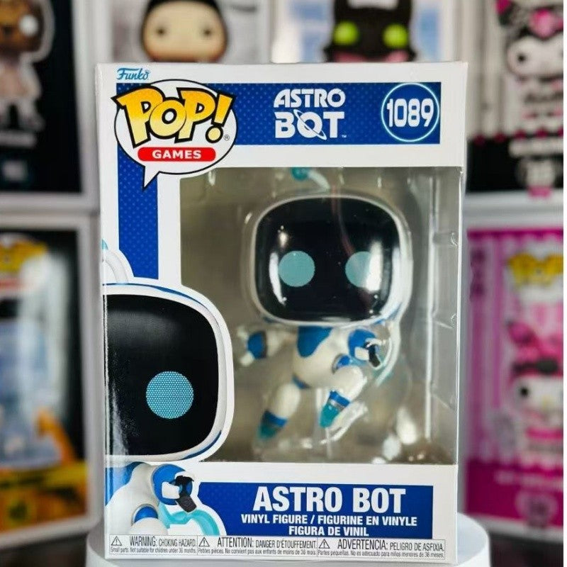 Funko Pop Original Boneco de Ação Astro Bot Modelo 1089 11,2 cm Escultura de Vinil Bonecos Coleção Edição Limitada Presente Anime