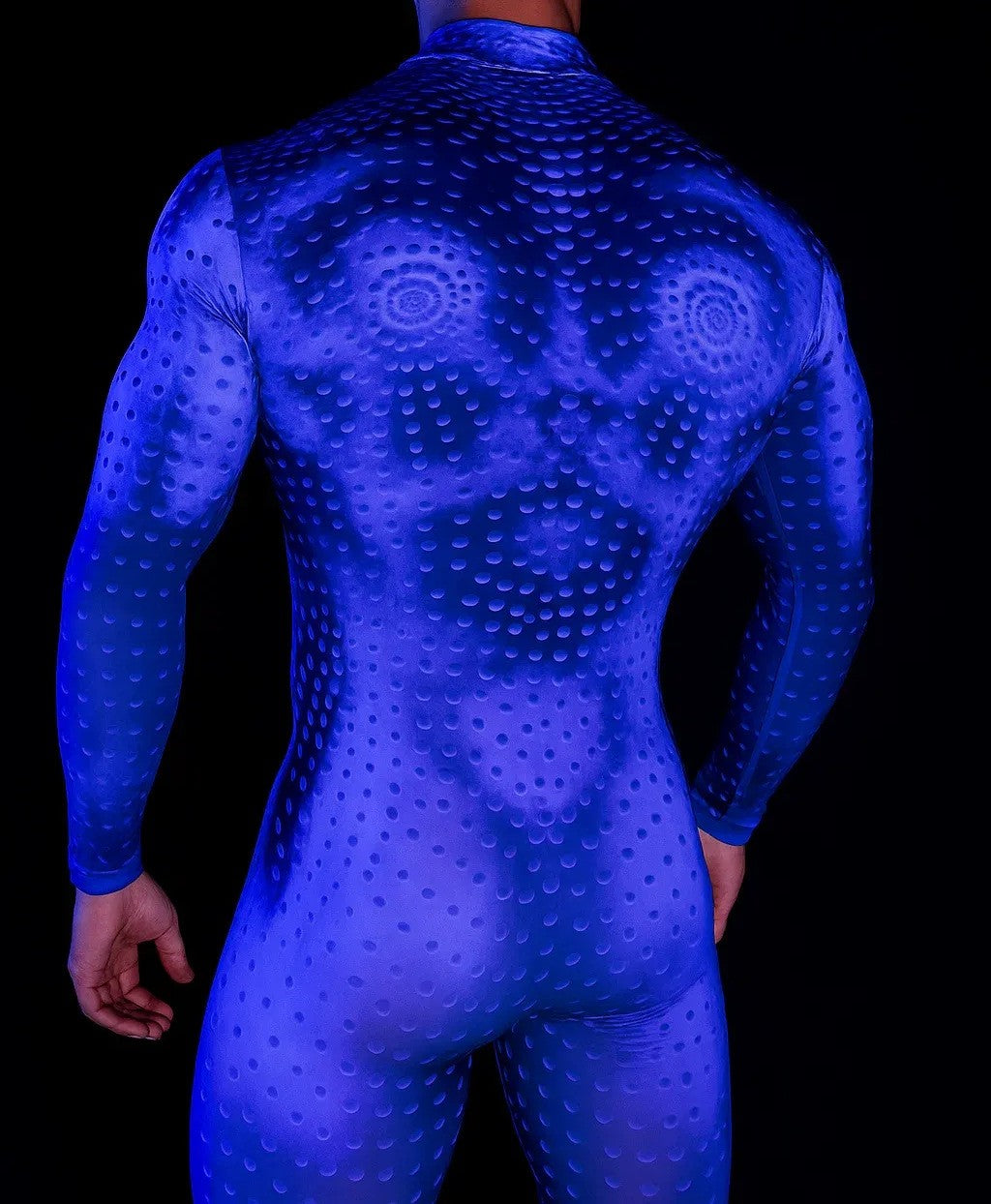 Halloween Lizard Bodysuit Men's Unique Muscle Series Holiday Jumpsuit Carnival Costume Adult Roleplay Party Masquerade Ball Set