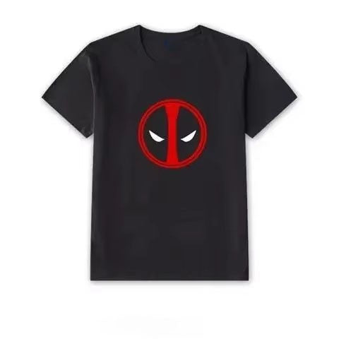 MINISO New Superhero T-shirt Men Wome Venom Print Tshirt Marvel Spiderman Summer Short Sleeved Clothes Fashion Oversized Tops