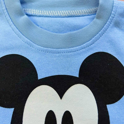 1-5Years New Children's Clothing Sets Boys Mickey Variety Cartoon Sleepwear Clothes Kids Pajamas Set Baby Girls Cotton Pyjamas