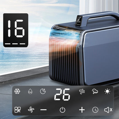 Aparelho de Ar-Condicionado Portátil para Barraca de Acampamento, Quente e Frio, Controle de Clima, Aquecedor, Resfriador, Unidade de Ar-Condicionado Móvel