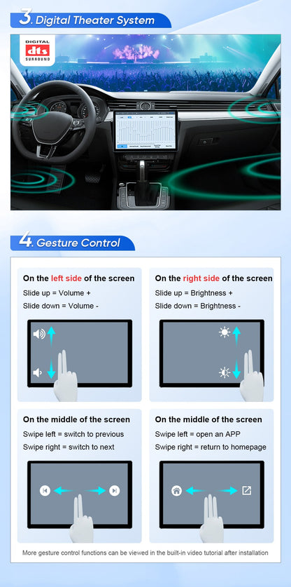 Ainavi 13.1 Inch Car Radio For VW Volkswagen T5 Tiguan Golf Polo Touran Skoda Carplay Android Auto Multimedia Player