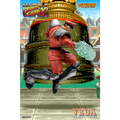 Pré-venda Original Storm Toys M. Bison Ultra Street Fighter II The Final Challengers M. Bison Figuras de Anime Brinquedos Modelo Presente