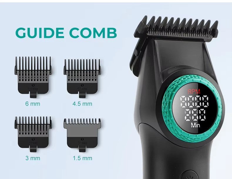 VGR Hair Trimmer Professional Hair Cutting Machine Electric Barber Clippers Adjustable 9000RPM Metal Trimmer for Men V-001 V-977