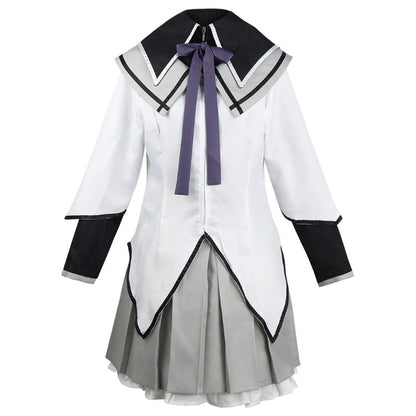 Anime Akemi Homura Cosplay Costume Fighting Uniform Stockings Akemi Homura Outfits